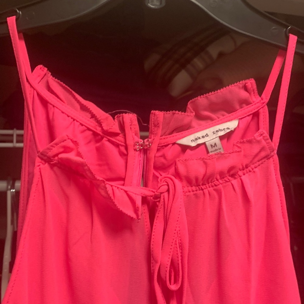 Hot pink sundress for work, night or weekend! Worn once.